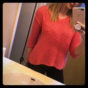 Lauren Conrad pink sweater 💗